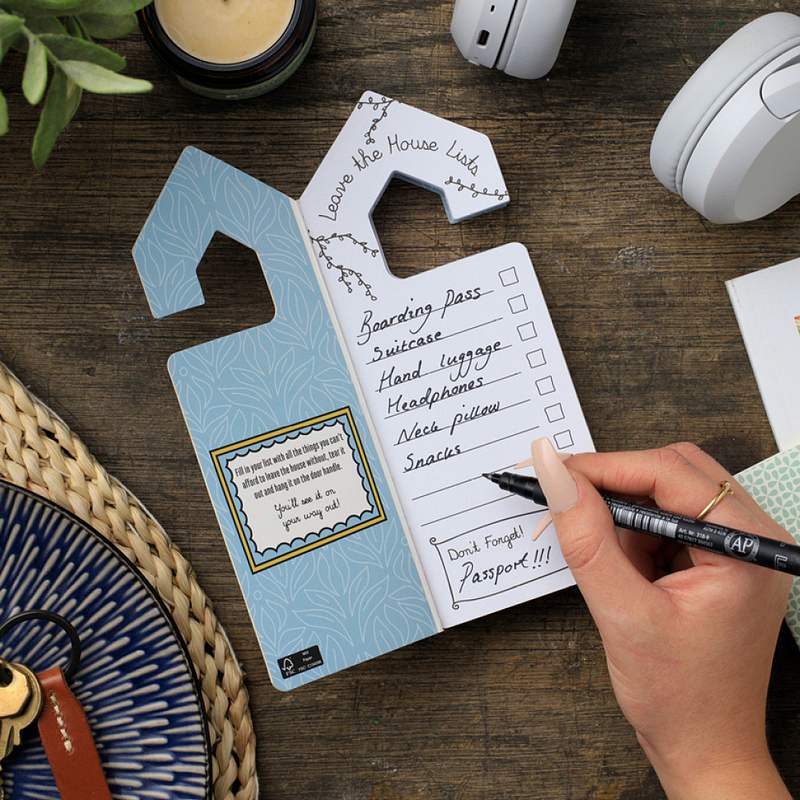 Journals For Life Leave The House Lists in use