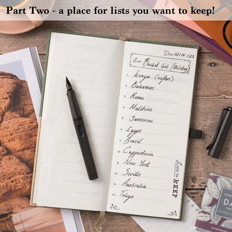 Journals For Life Lists For Life in use part 2