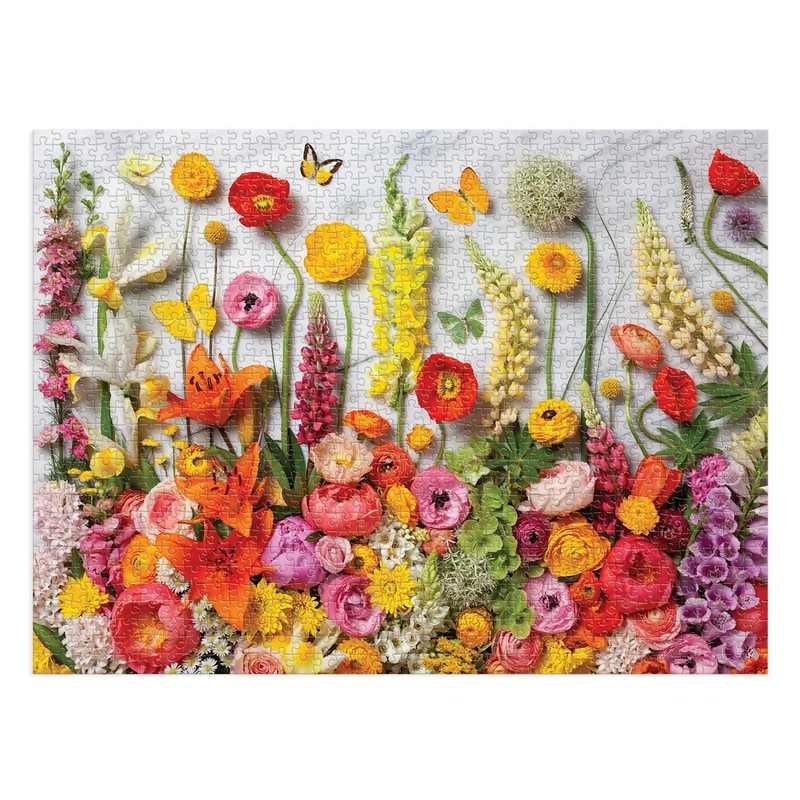 Joyful 1000 Piece Jigsaw Puzzle completed