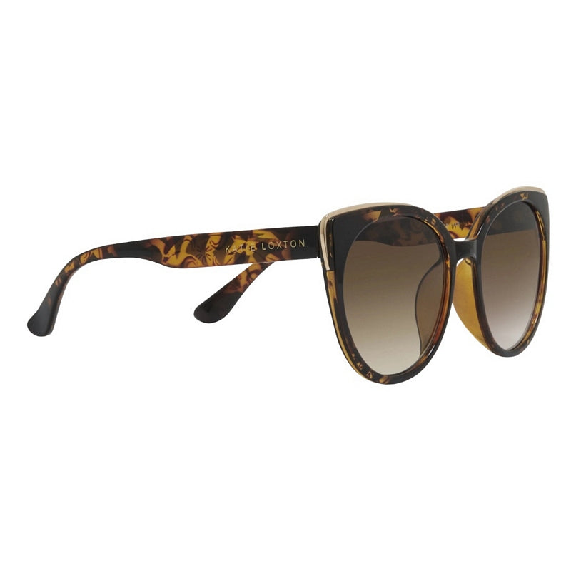 Katie Loxton Amalfi Sunglasses in Tortoiseshell KLSG006 side