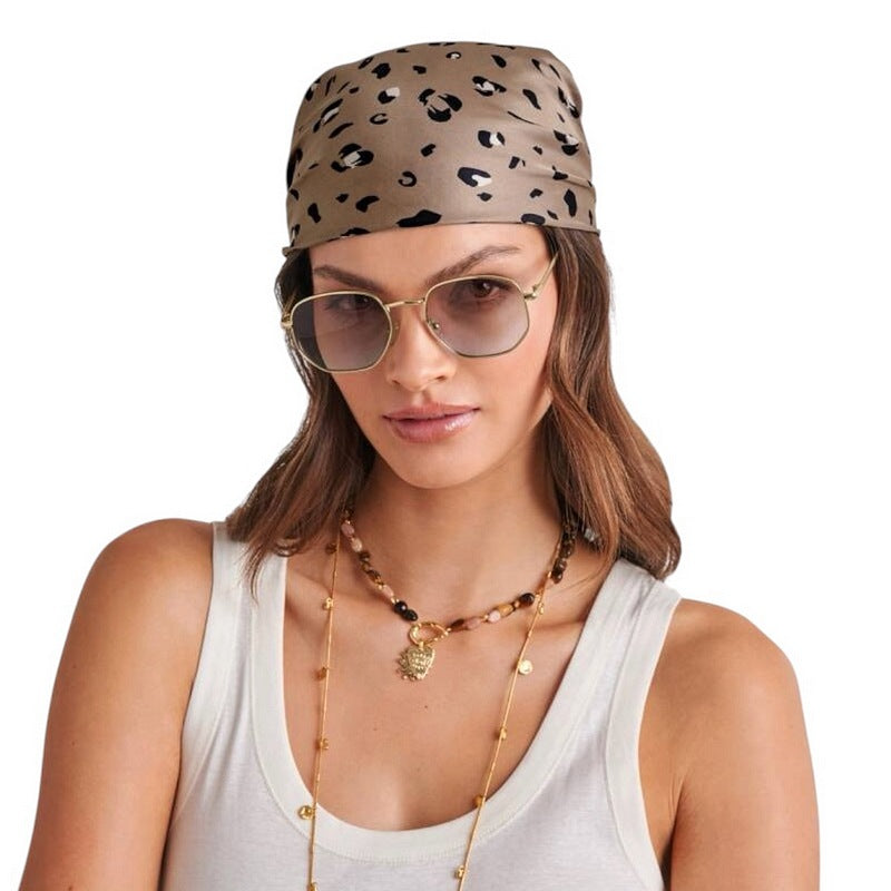 Katie Loxton Cali Sunglasses Gold Frame KLSG114 on model main