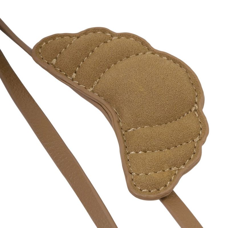 Katie Loxton Croissant Bag Charm Caramel KLB4602 detail
