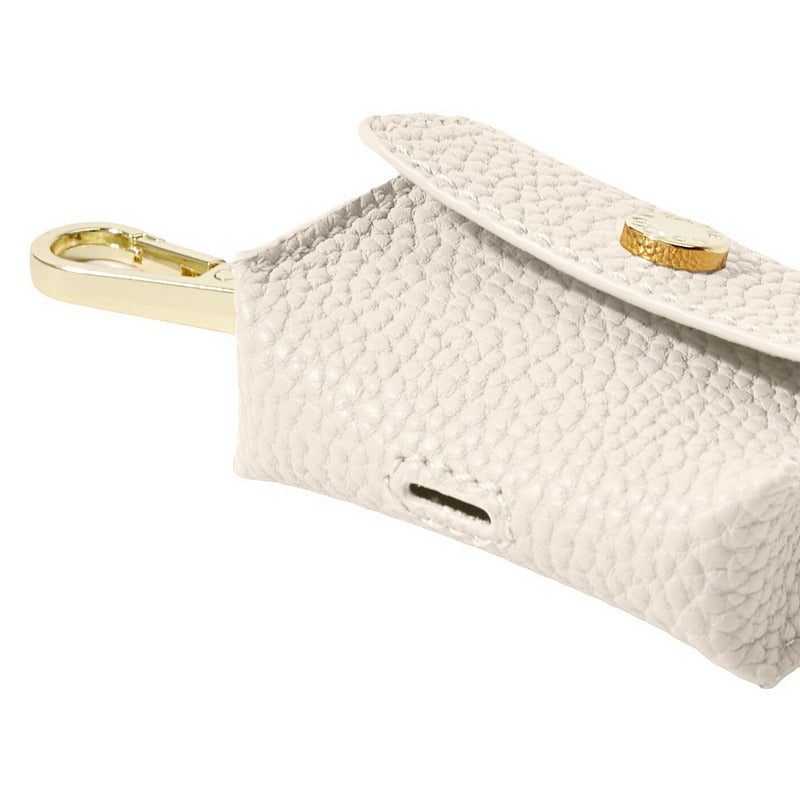 Katie Loxton Evie Clip On Airpod Case in Eggshell KLB2886 bottom