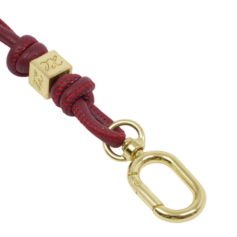 Katie Loxton Gia Bag Charm Keyring Cherry KLB4350 detail