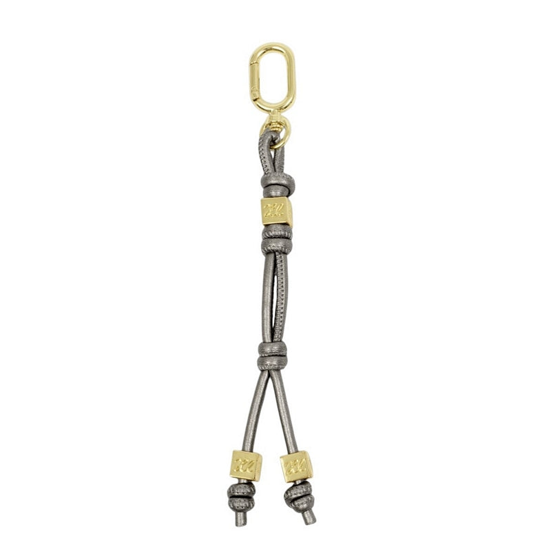 Katie Loxton Gia Bag Charm Keyring Pewter KLB4353 front