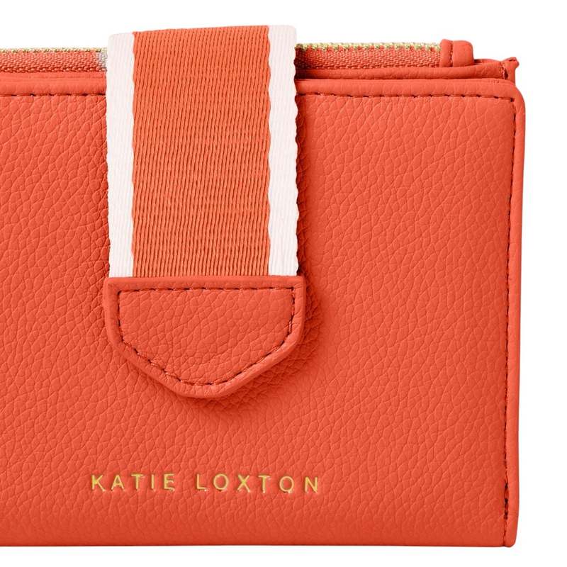 Katie Loxton Hallie Purse in Deep Orange KLB3859 detail