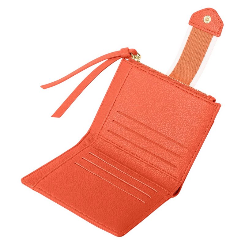 Katie Loxton Hallie Purse in Deep Orange KLB3859 open