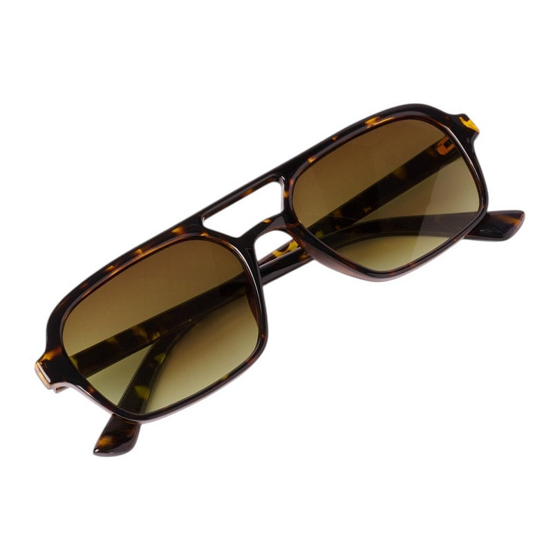 Katie Loxton Ibiza Square Sunglasses Tortoiseshell KLSG100 folded