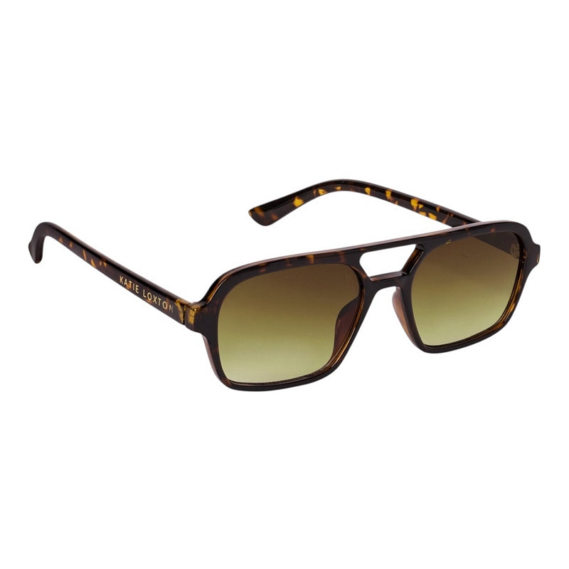 Katie Loxton Ibiza Square Sunglasses Tortoiseshell KLSG100 main