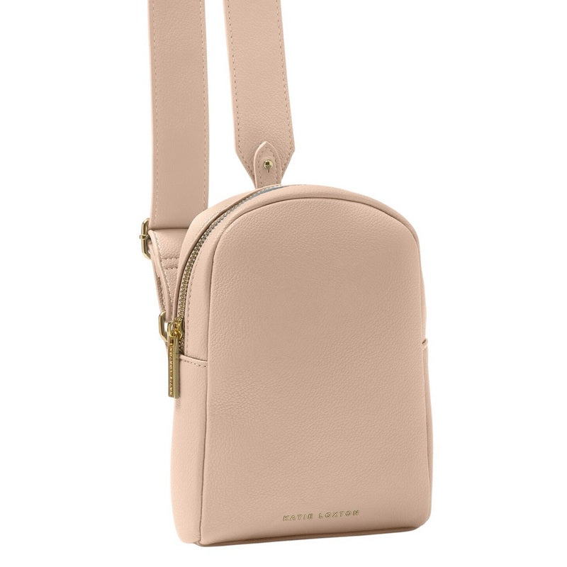 Katie Loxton Kaite Sling Bag in Nude Pink KLB3696 front