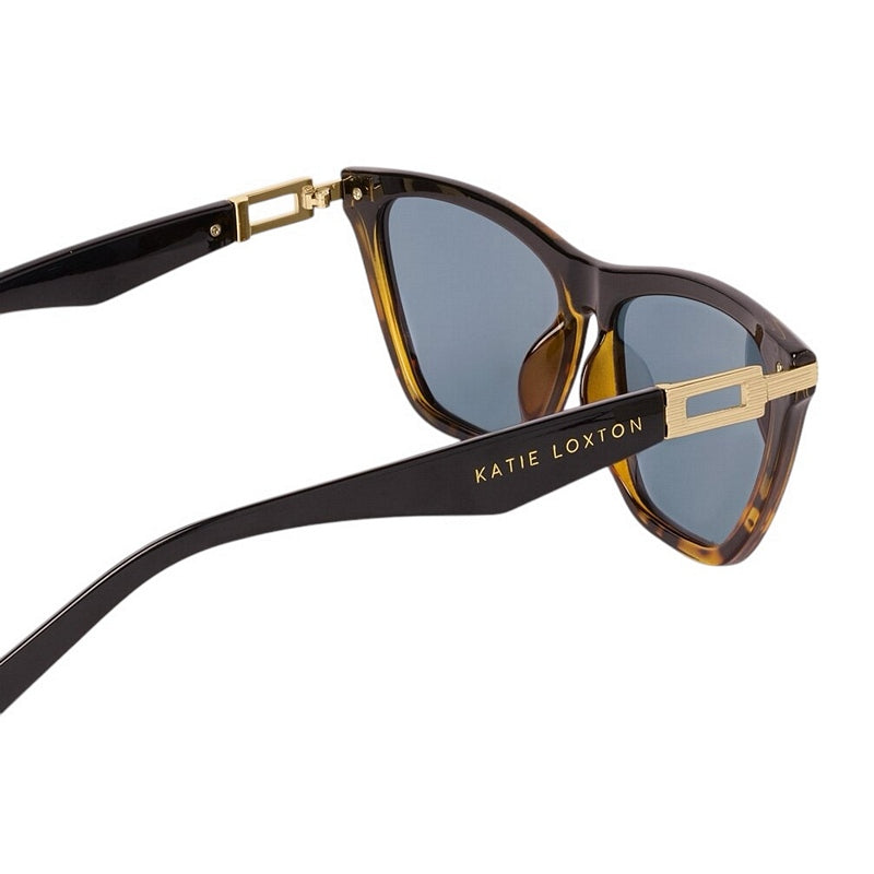 Katie Loxton Marbella Sunglasses Black Tortoiseshell Gradient KLSG088 leg