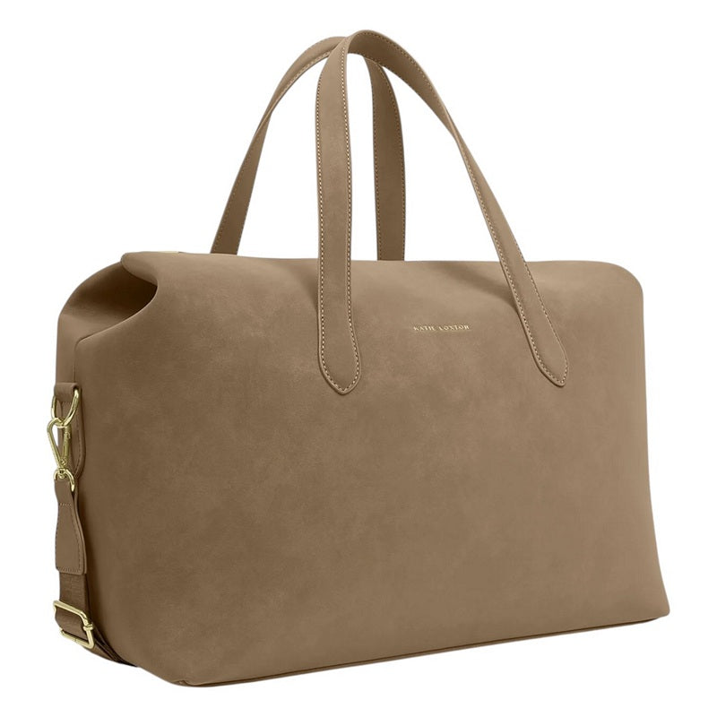 Katie Loxton Milan Cabin Bag Taupe Suedette KLB4509 main