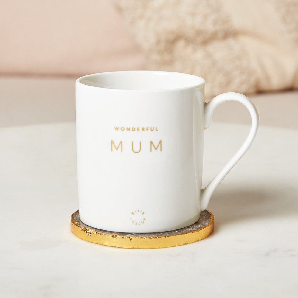 Katie Loxton Porcelain Mug Wonderful Mum Boxed KLCW122 lifestyle