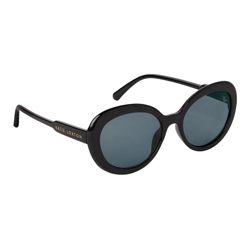 Katie Loxton Rhodes Sunglasses in Black KLSG095 side