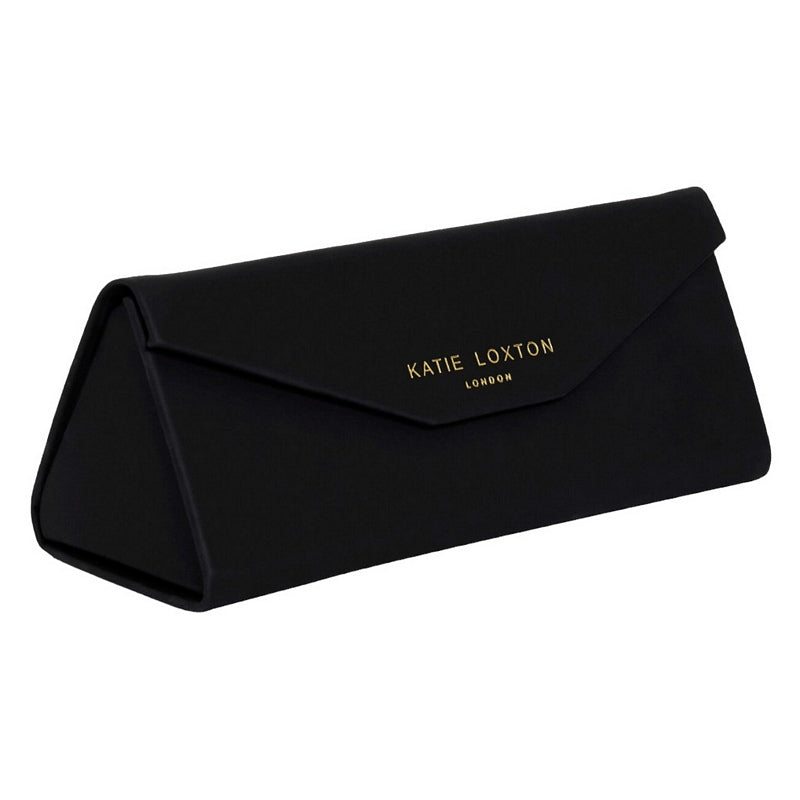 Katie Loxton Sahara Sunglasses in Gold KLSG049 case