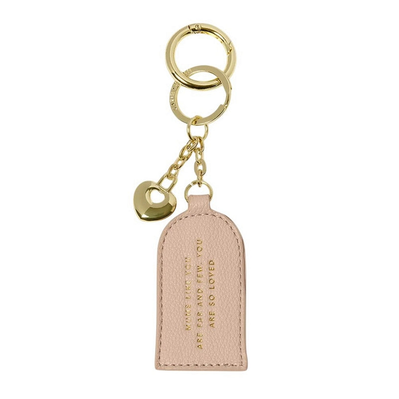 Katie Loxton Keepsake Charm Keyring Mum in Nude Pink KLB3403 front