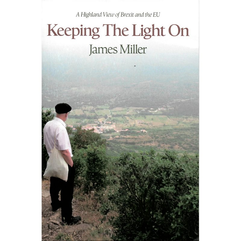 Keeping The Light On by James Miller Paperback Book front