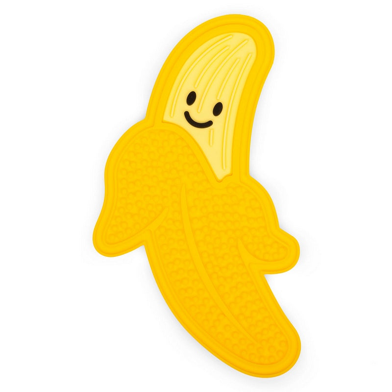 Kikkerland Banana-shaped Silicon Lick Mat DIG52 main