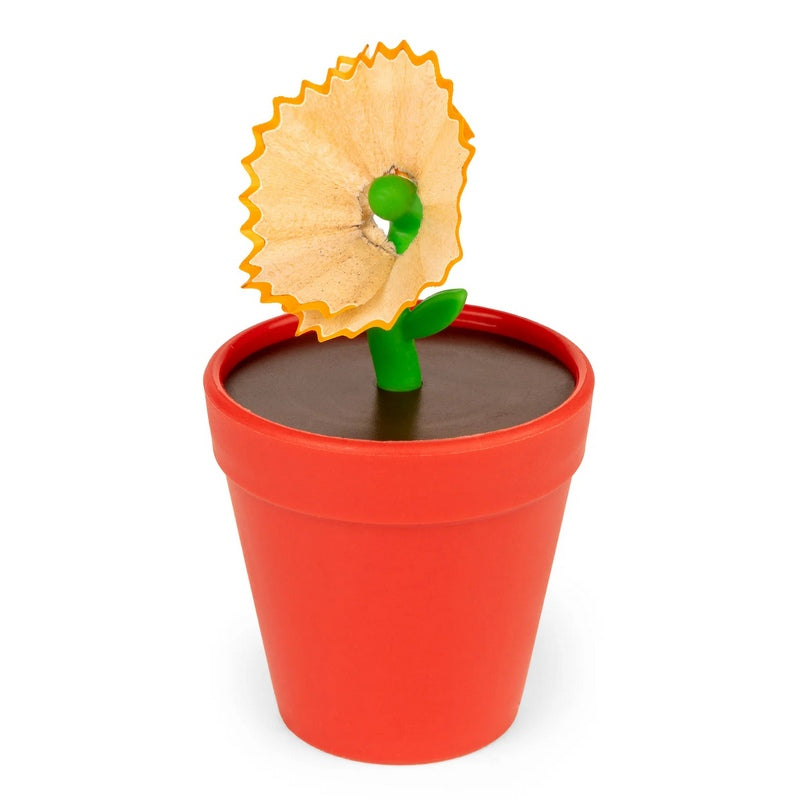 Kikkerland Flower Pot Pencil Sharpener ST132 main
