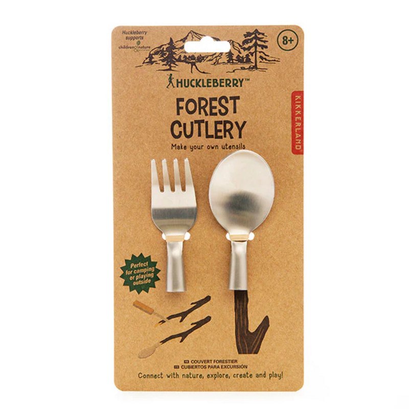 Kikkerland Huckleberry Forest Cutlery HB37 packaging