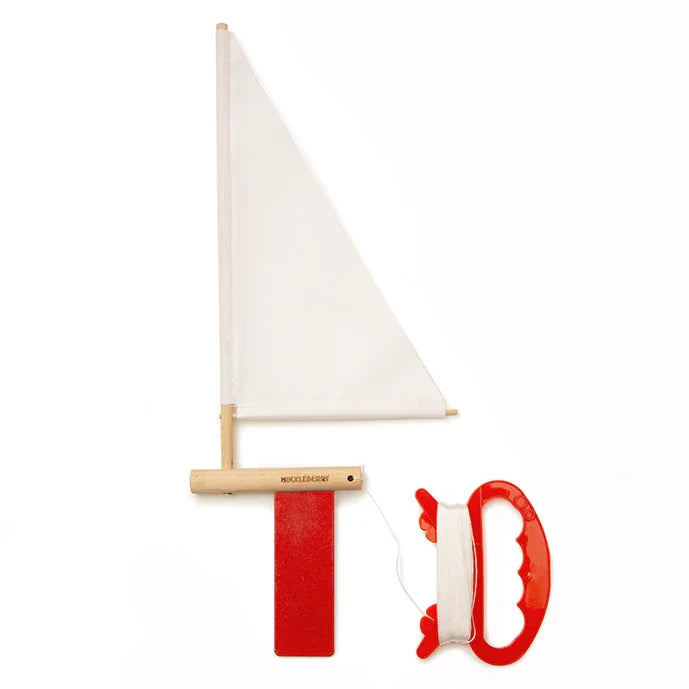 Kikkerland Huckleberry Make Your Own Sailboat HB39-F contents