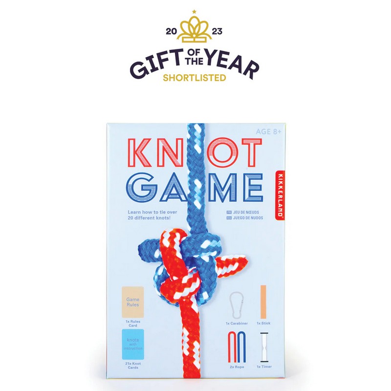 Kikkerland Knot Game GG231 Gift Of The Year Shortlisted front
