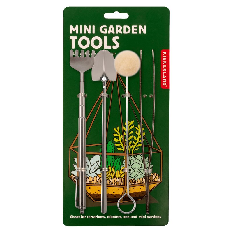 Kikkerland Mini Garden Tools CD703 package front