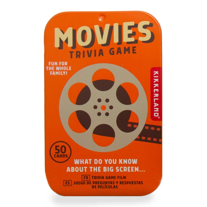 Kikkerland Movies Trivia Game GG198 front