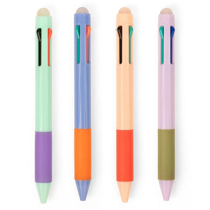 Kikkerland Multicolor Erasable Pen INK27-A selection