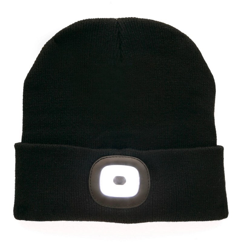 Kikkerland Rechargeable Light Up Beanie FL68 front