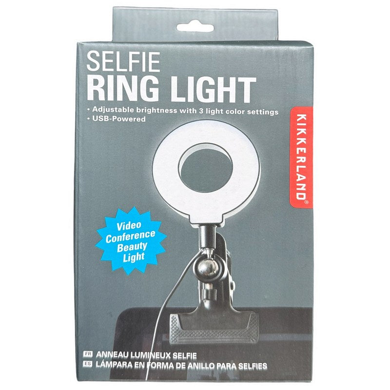 Kikkerland Selfie Ring Light US210-EU front