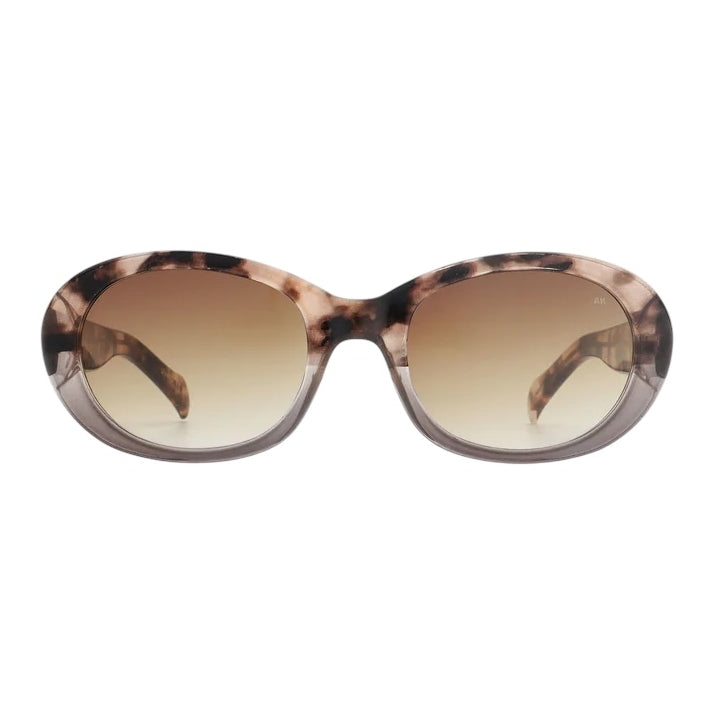 Kjaerbede Anma Sunglasses Coquina-Grey Transparent KL2408-002 front