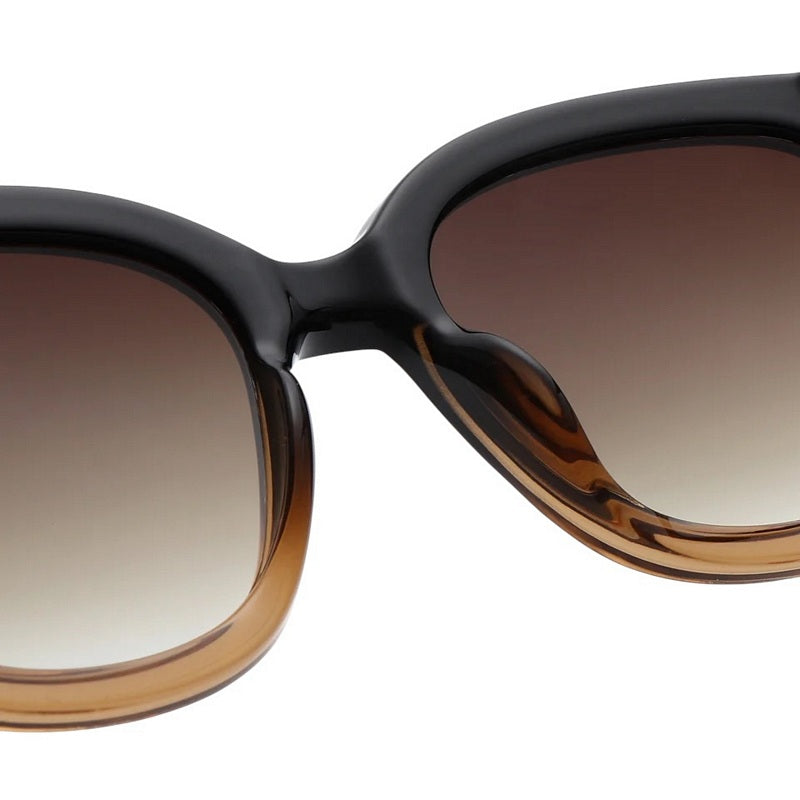 Kjaerbede Billy Sunglasses Black-Brown Transparent KL2106-005 bridge detail
