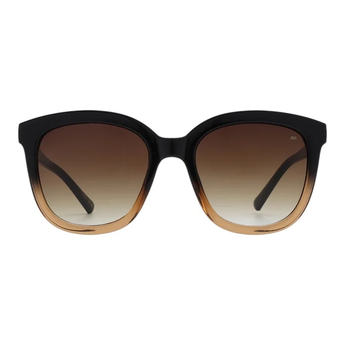 Kjaerbede Billy Sunglasses Black-Brown Transparent KL2106-005 front