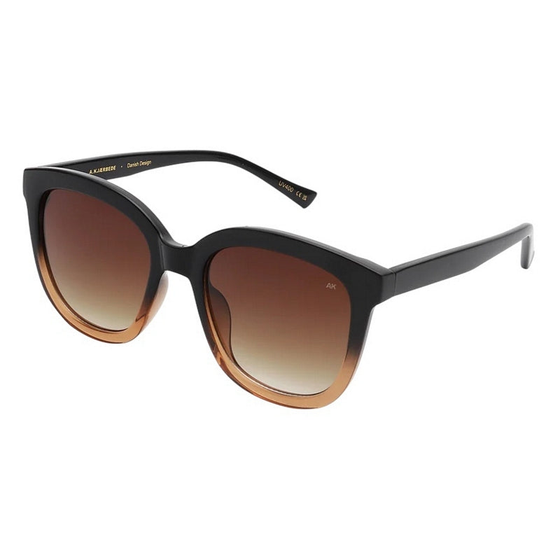 Kjaerbede Billy Sunglasses Black-Brown Transparent KL2106-005 side