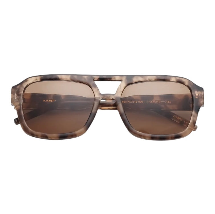 Kjaerbede Kaya Sunglasses Coquina KL2316-009 folded