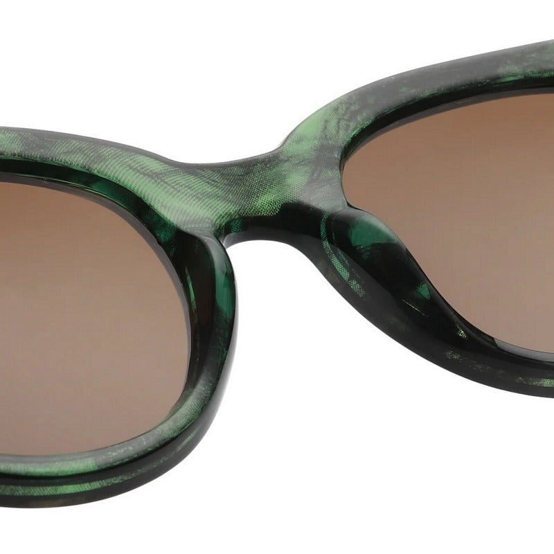 Kjaerbede Lilly Sunglasses Green Marble KL2215-004 bridge detail