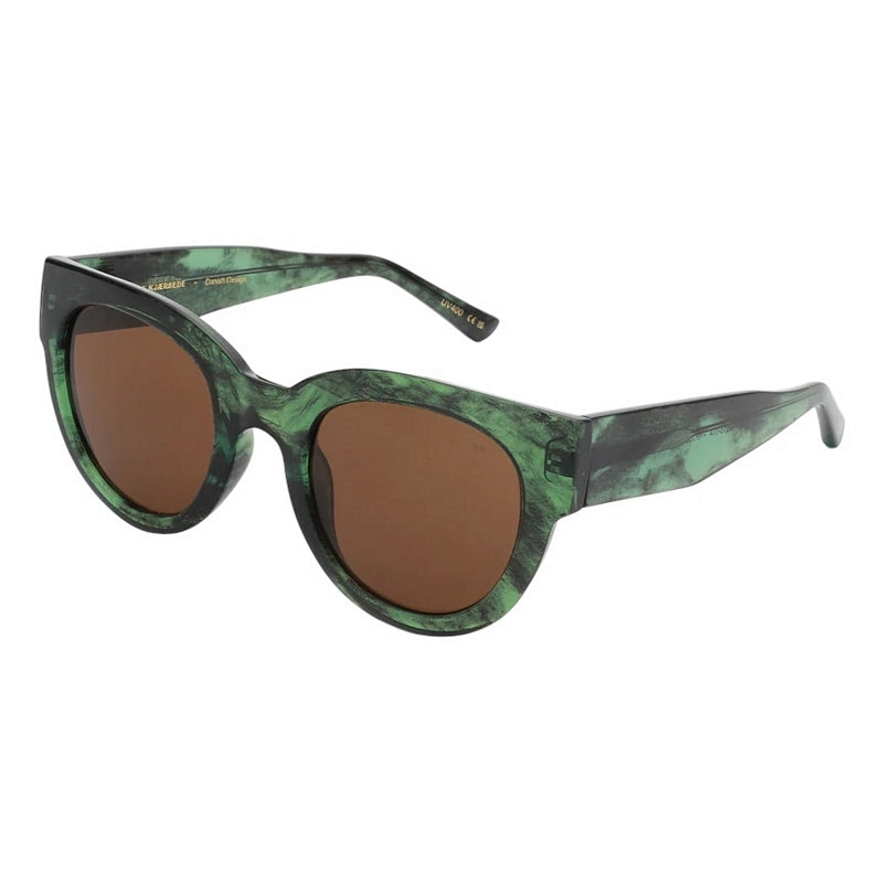 Kjaerbede Lilly Sunglasses Green Marble KL2215-004 side