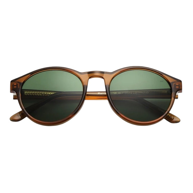 Kjaerbede Marvin Sunglasses Smoke Transparent KL1708-16 folded