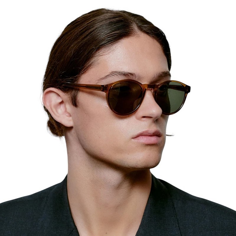 Kjaerbede Marvin Sunglasses Smoke Transparent KL1708-16 on male model side