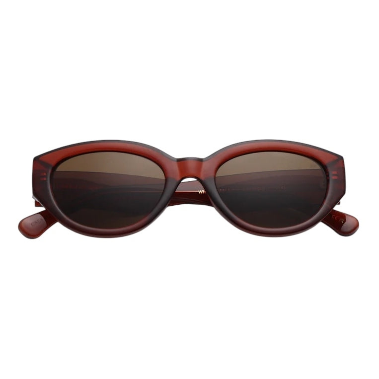 Kjaerbede Winnie Sunglasses Brown 18315-1 folded