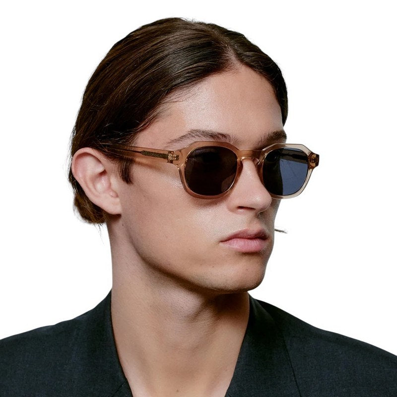 Kjaerbede Zan Sunglasses Champagne KL2318-003 on male model side