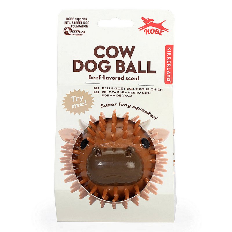 Kobe Cow Dog Ball DIG32 package