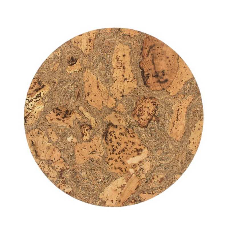 Liga Eco Living Natural Cork Placements Round Set IG-ROU-PM-SET lifestyle front