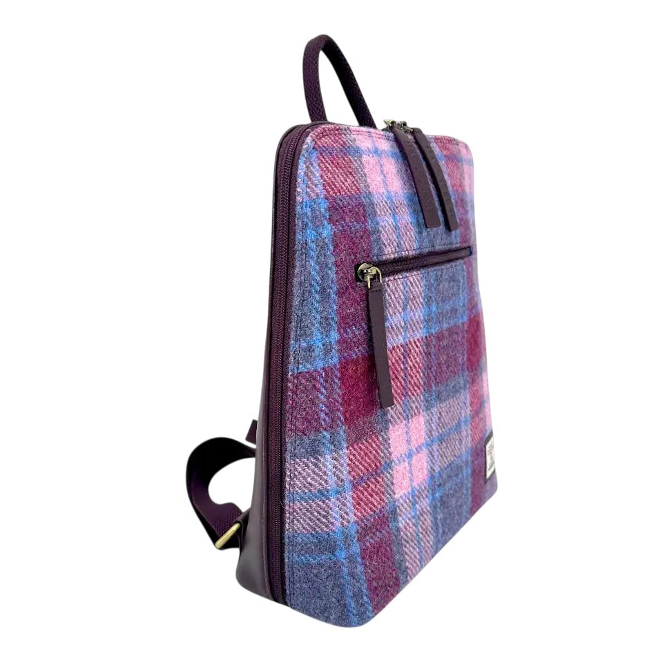 Maccessori Backpack Pastel Pink Tweed MAC2509-TRT073 angle