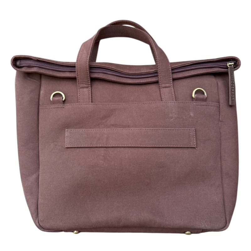Maccessori Country Green Harris Tweed Travel Bag rear