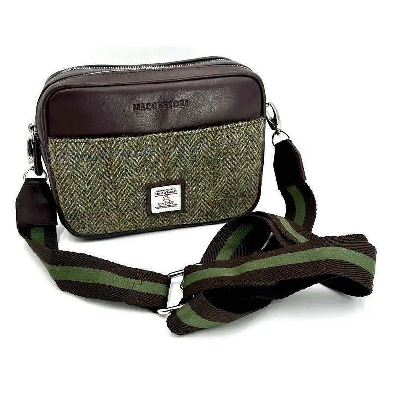 Maccessori Country Green Tweed Camera Bag main