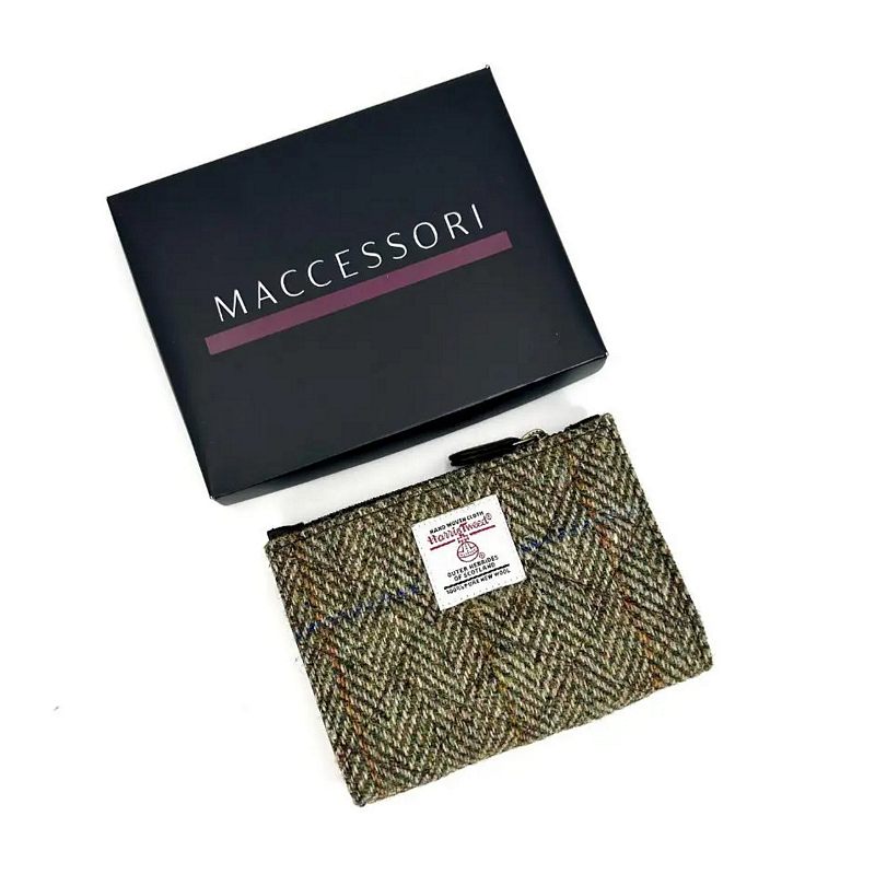 Maccessori Country Green Tweed Quilt Slim Purse CB2408-C001T packaging