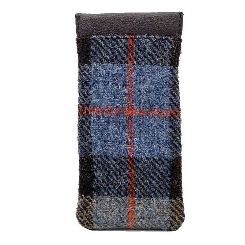 Maccessori Glasses Sleeve Blue Brown Check CB2202-TRT021 back