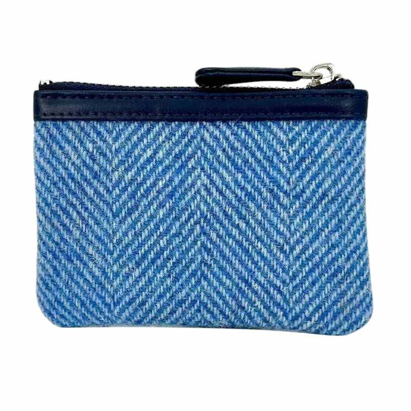 Maccessori Sky Blue Herringbone Coin Purse CB3026-1904C5 back